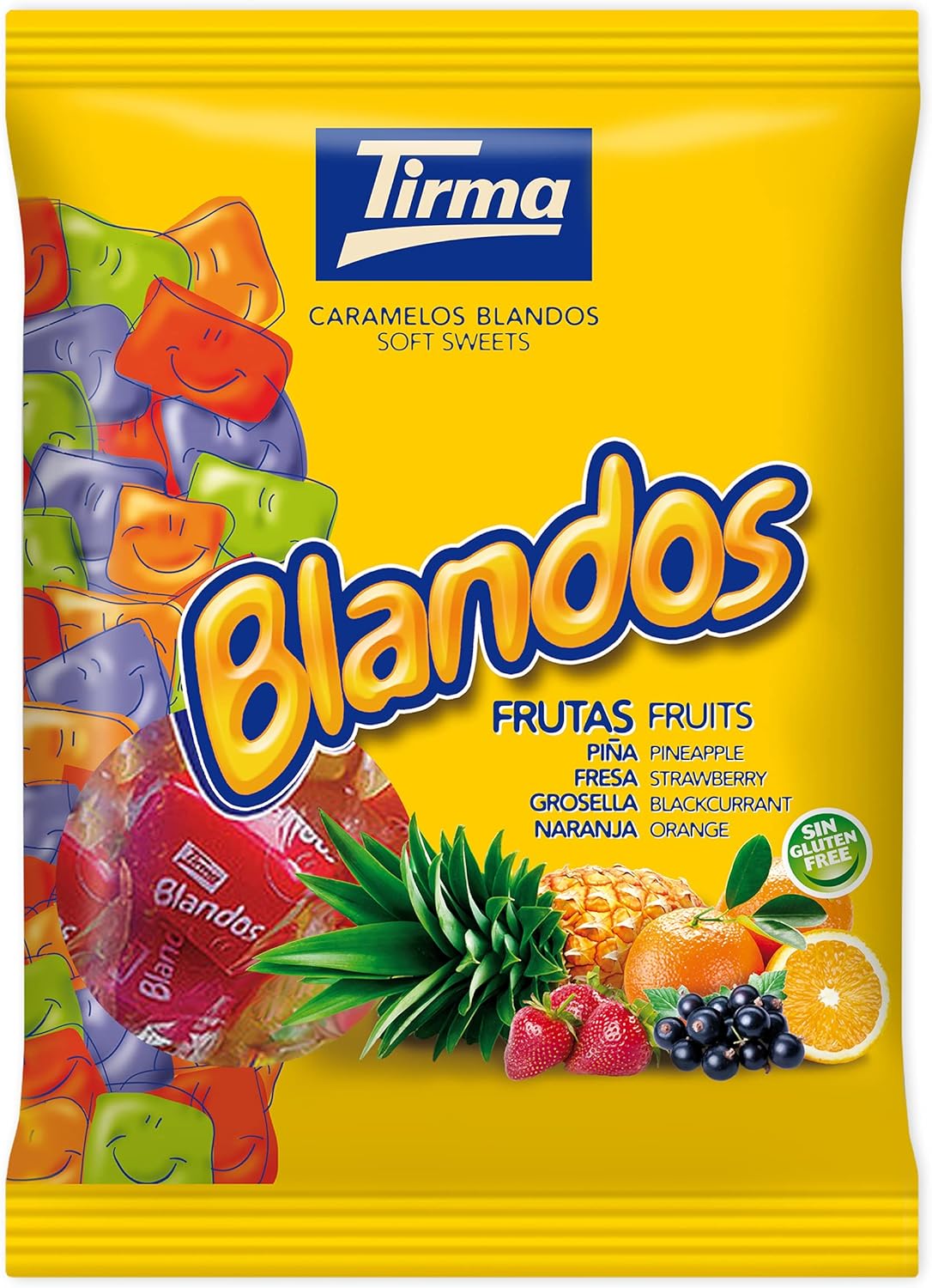 Fruity Soft Candy | Chewy Sweets | Gluten Free | Non GMO | Multipack | 125g