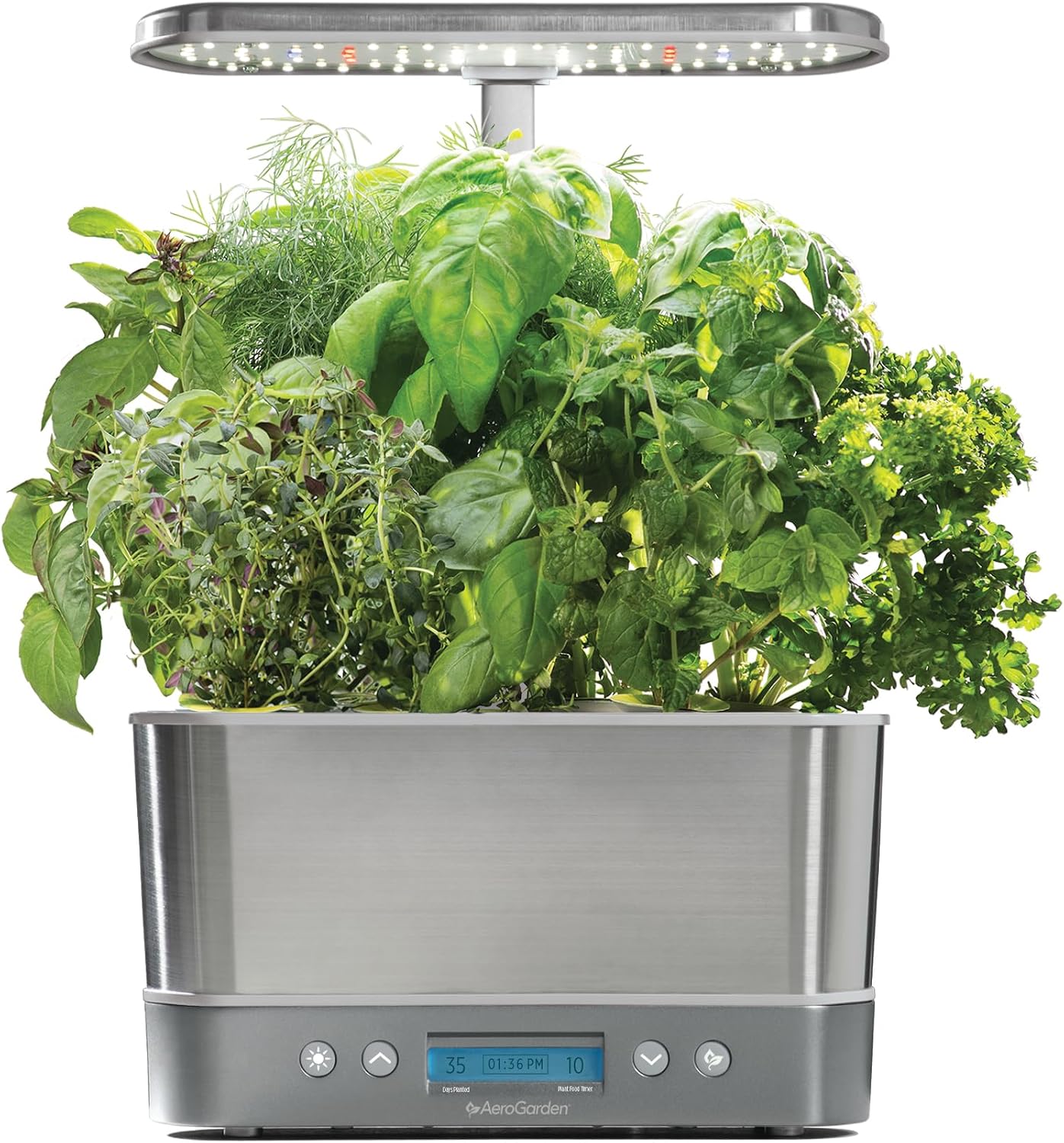 AeroGarden Harvest Elite, Stainless Steel