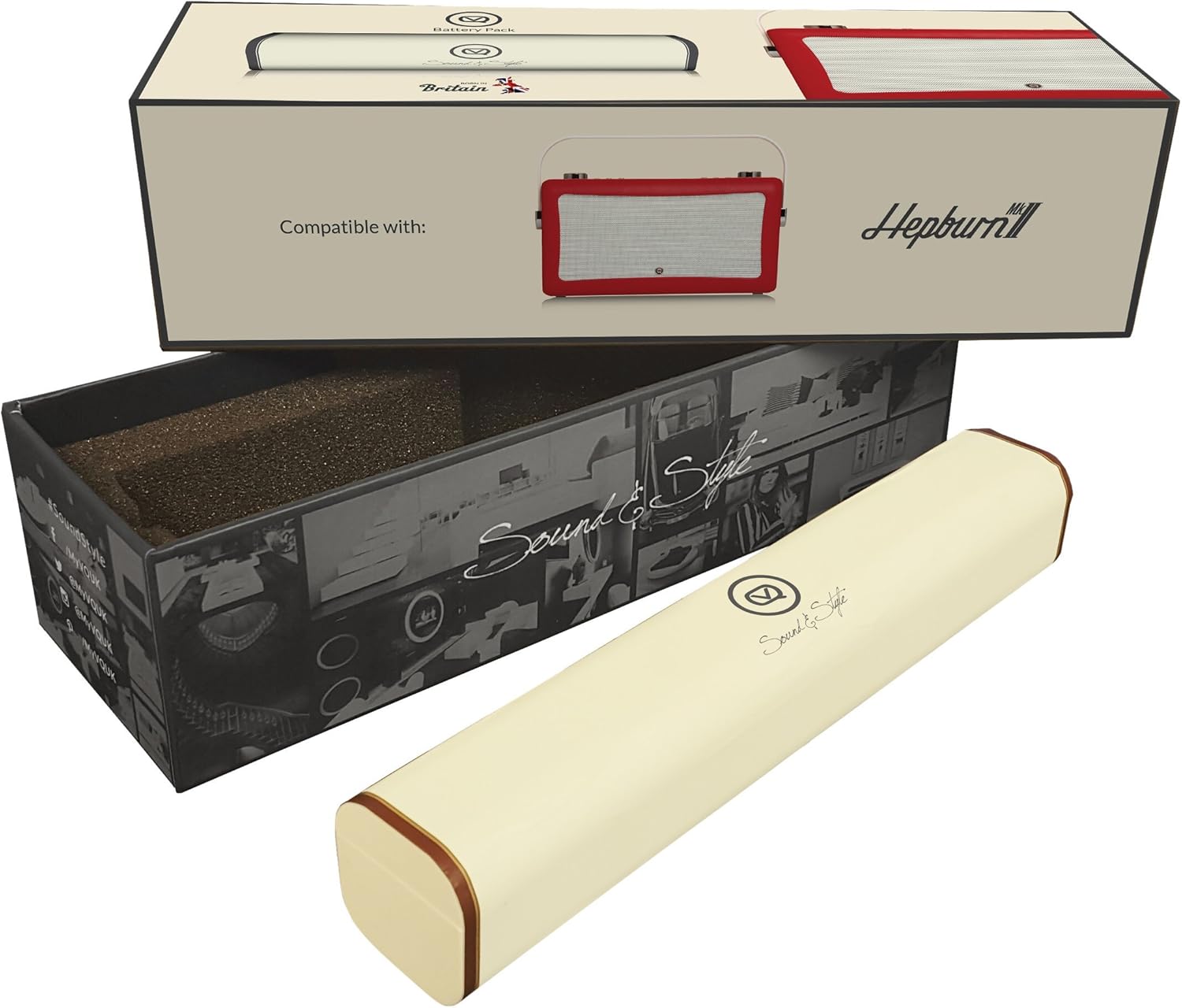 HEPMK2-BATT Rechargeable Battery Pack for Hepburn Mk 2 Radio