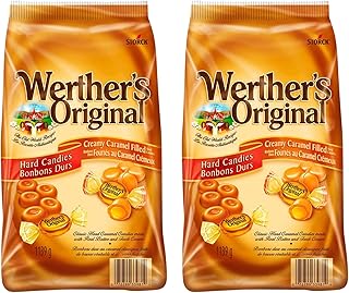Werther’s Original, Hard Candies & Creamy Caramel Filled Candies, 1,139 g (40.1 oz) (Pack of 2)