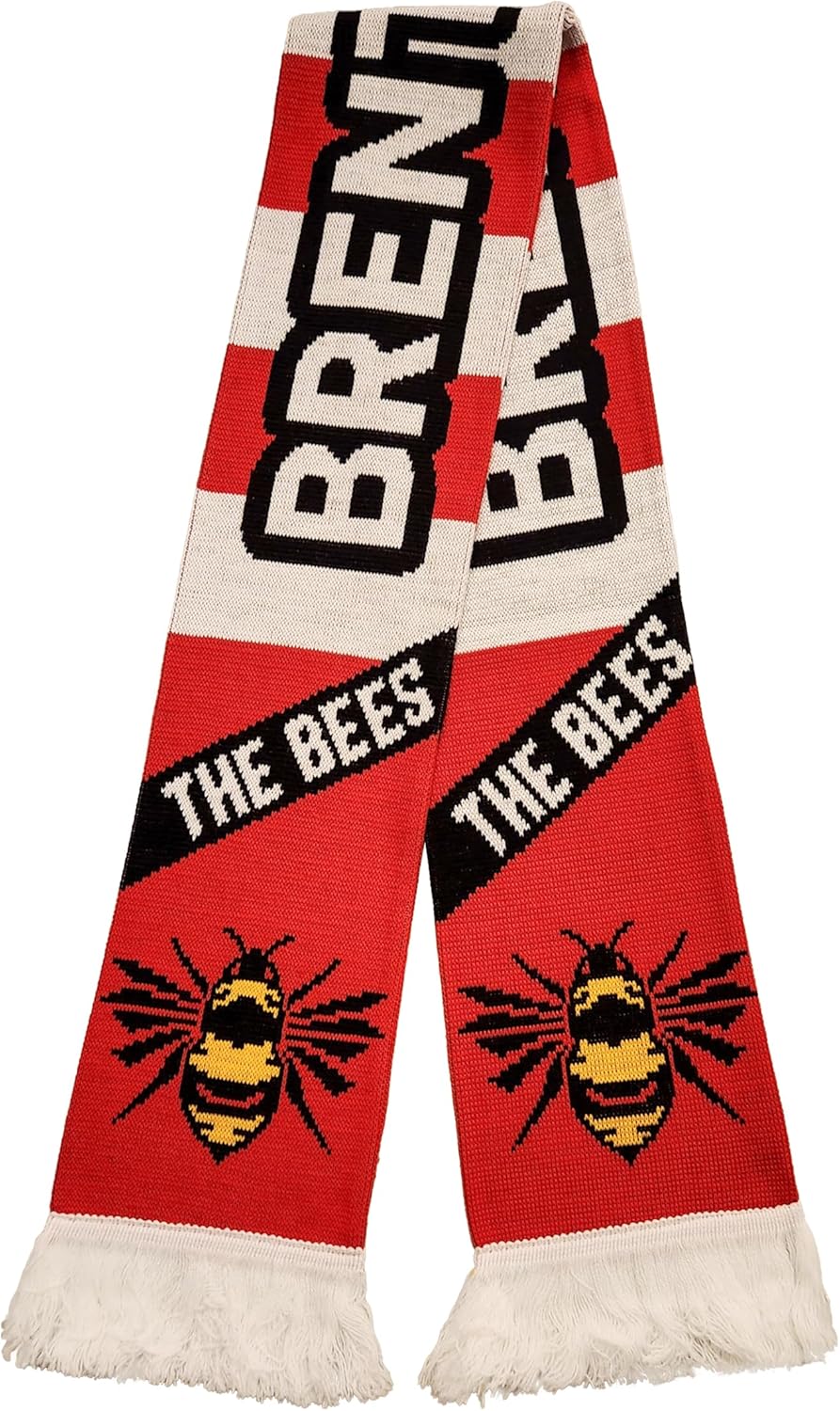 Brentford FC | Soccer Fan Scarf | Premium Acrylic Knit