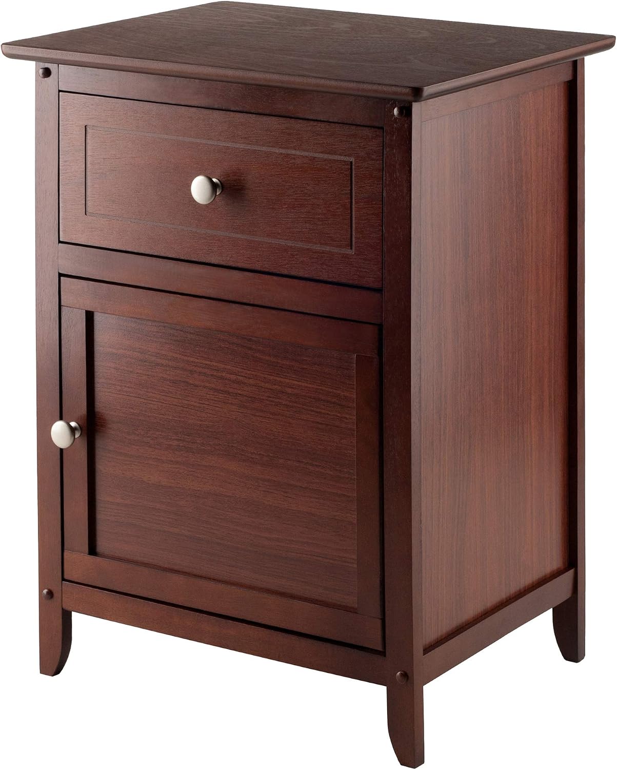 Winsome 25 x 18.9 x 14.96-Inch Wood Night Stand/Accent Table, Brown (94215)