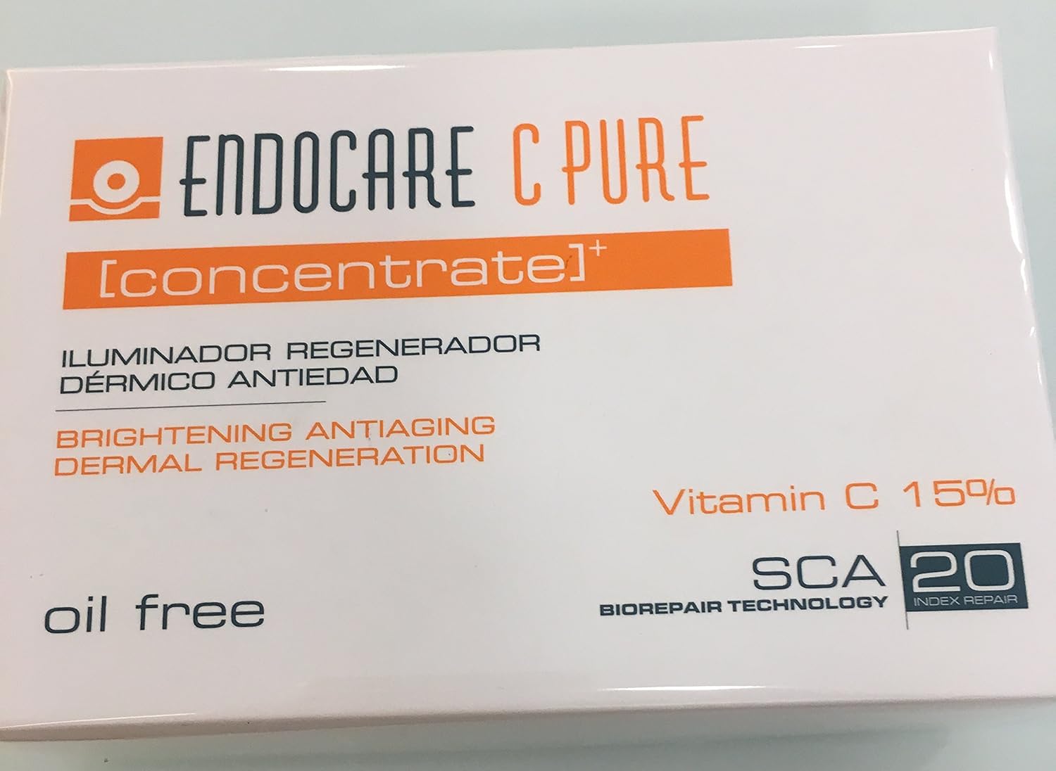 endocare c pure concentrate - brightening antiaging 14 vials