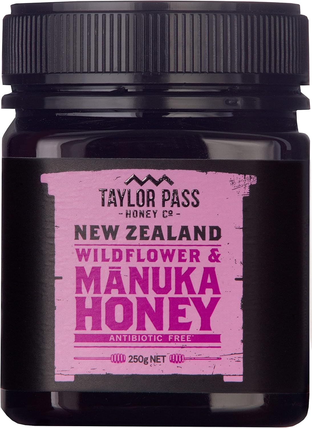 Taylor Pass Honey Co. Wildflower & Manuka Honey | Sustainable New Zealand Honey | 250g