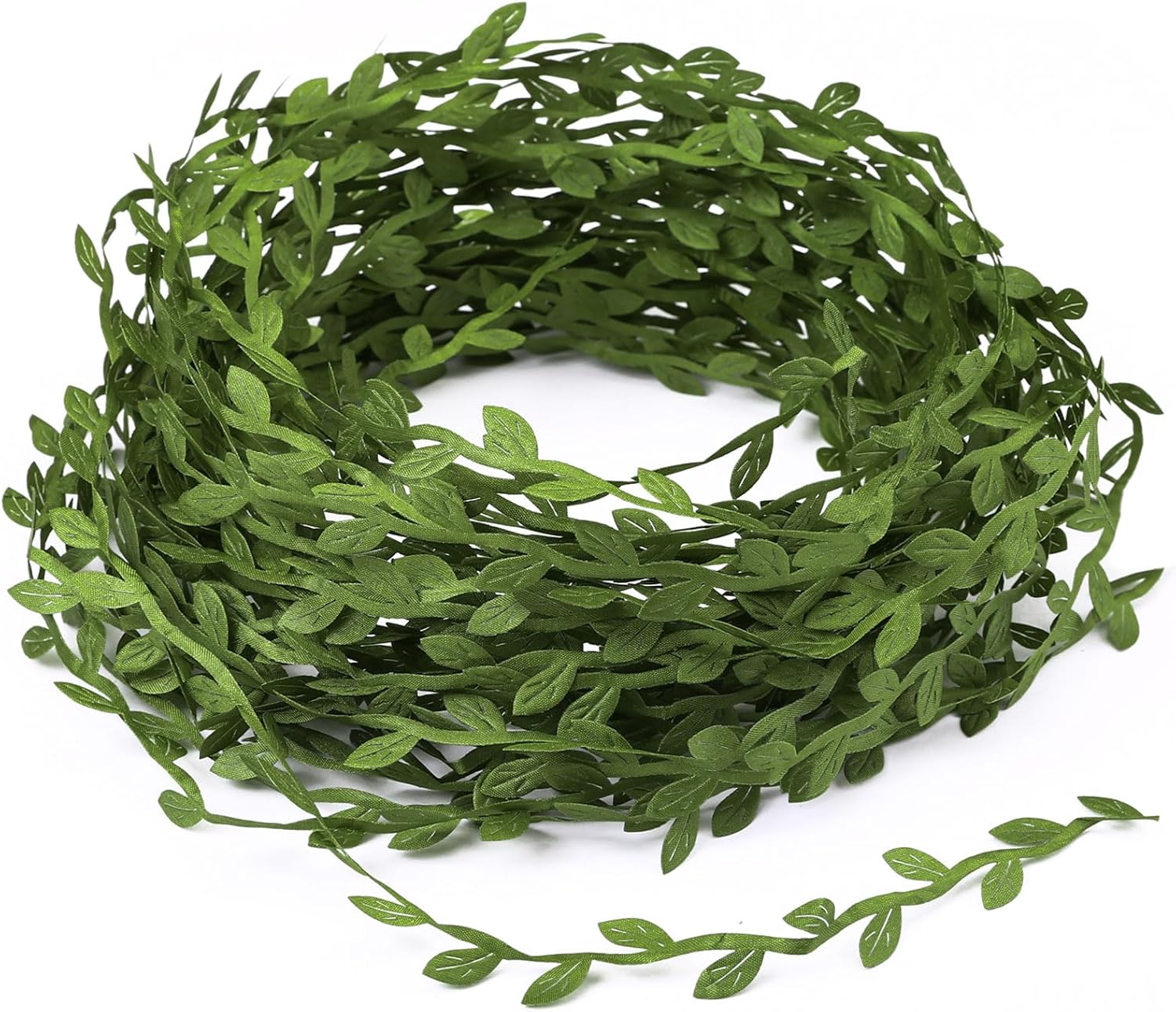 GWHOLE Fake Vines 56FT Artificial Vines Ivy Garland Artificial Greenery Leaves Artificial Eucalyptus Leaf for Wedding, Party, Garden,Wall Ivy Garland Accessories Decor