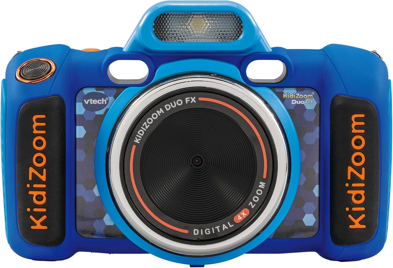 VTech KidiZoom Duo FX, Kids Camera with Colour Screen, 8MP, Photos, Selfies & Videos, AR Filters, 20 games, 75 photo & video effects, filters & frames, for Infants aged 3, 4, 5, 6, 7 + years, Blue