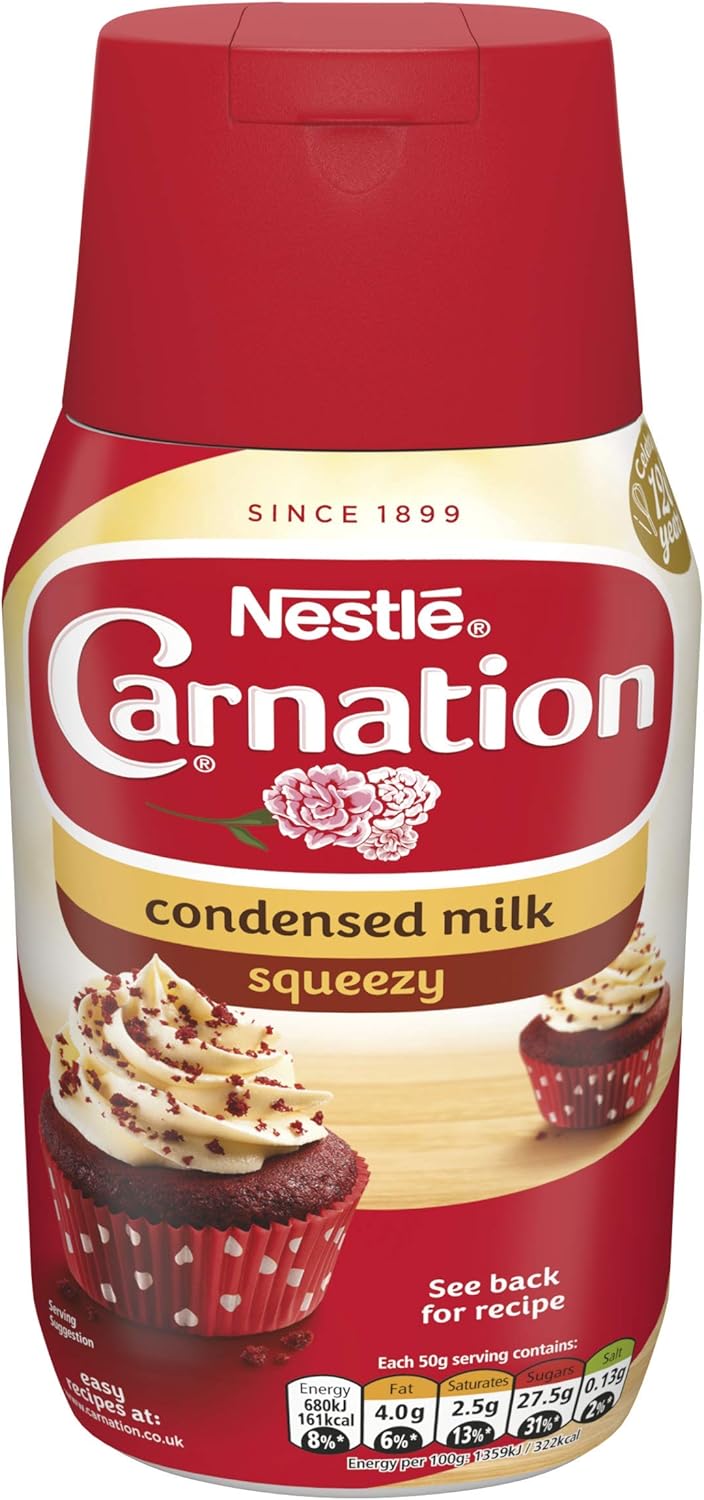 Nestle Carnation Squeezy Sweetened Condensed Milk, 450g