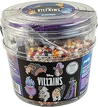 Perler Disney Villain Kid's Craft Bucket, Pattern Sizes Vary, Multicolor 8505