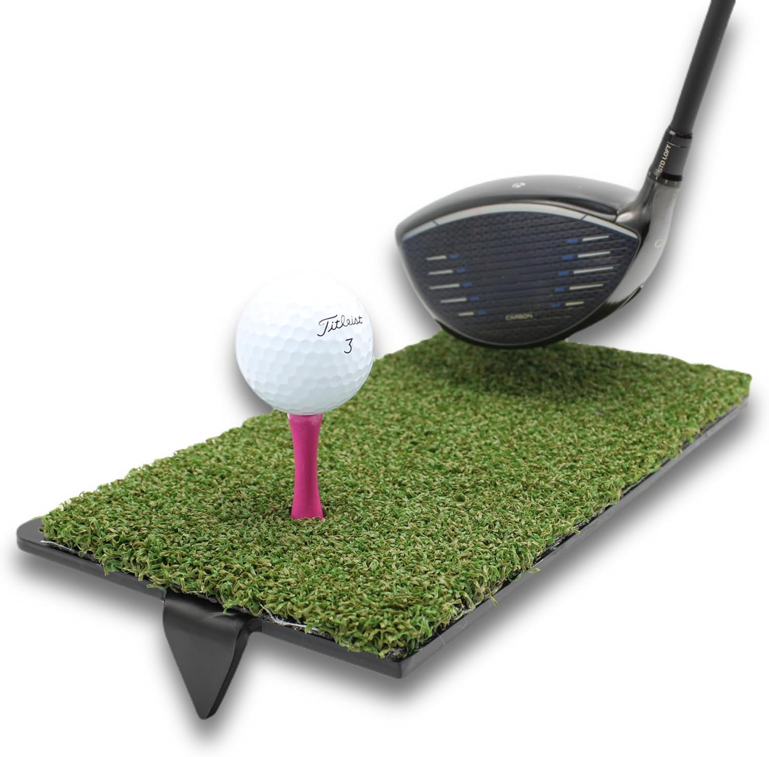 JD Brands Winter Golf Mat with Bottom Spikes – Portable Fairway Protection Mat for Winter Use, Durable Strike Mat for Golf Practice, Lightweight & Stable Design