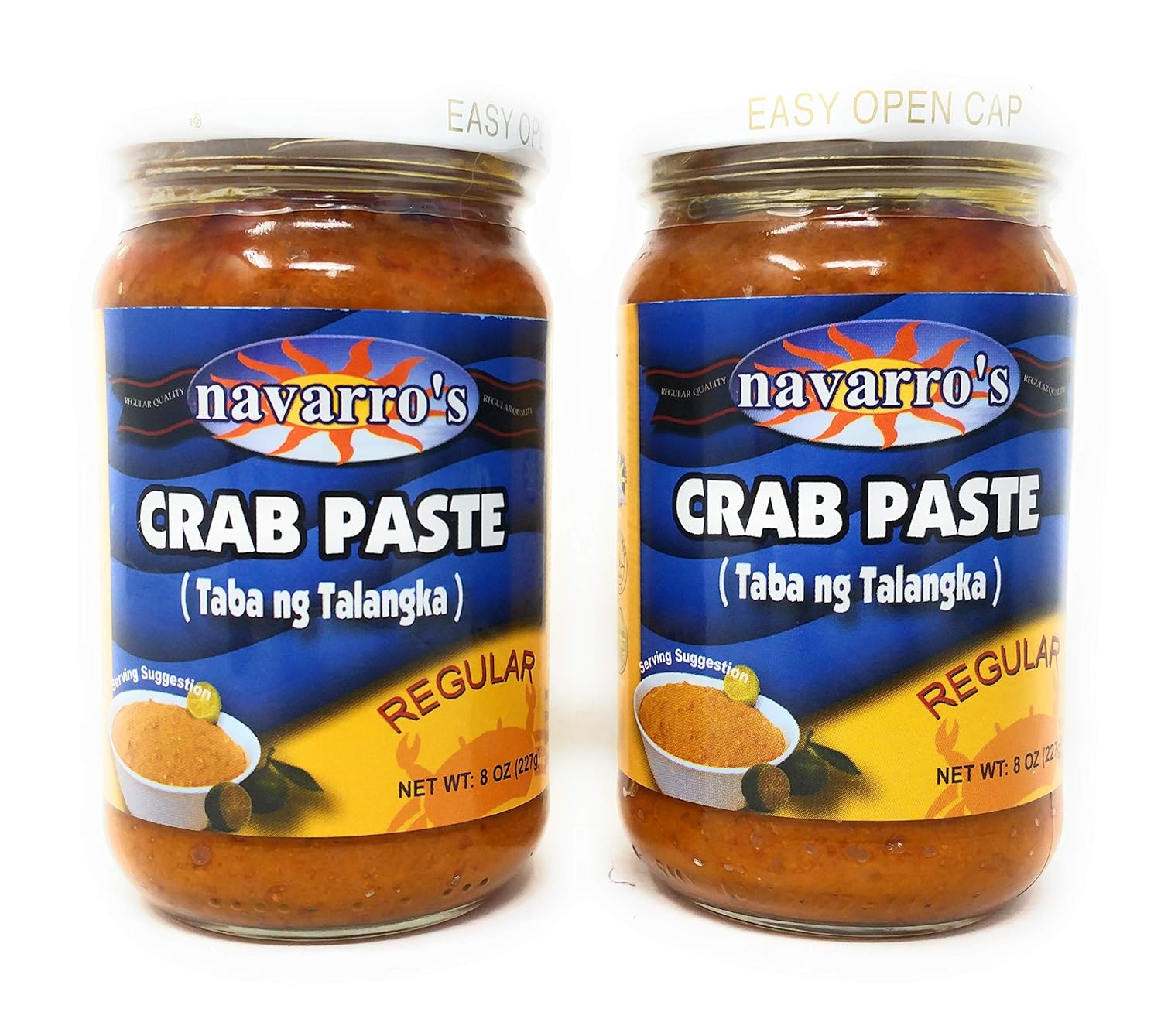 Navarro's Crab Paste, Regular, 8oz (227g), 2 Pack