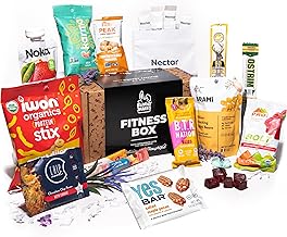 On-the-Go Fitness Snacks Box - Assorted High Protein Fitness Snacks - Snack Variety for Active Lifestyles - Convenient and Delicious Go Snacks for Health Enthusiasts