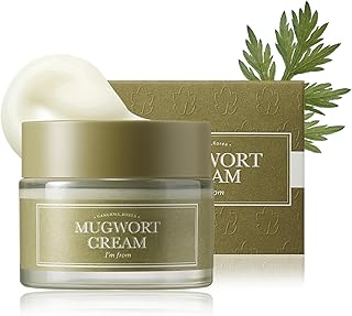 I'm from Mugwort Cream, For all skin type, 1.69 fl oz | Moisturizer with 73.55% Mugwort Extract, Soothing, Calming, Redness Relief with Sebum control