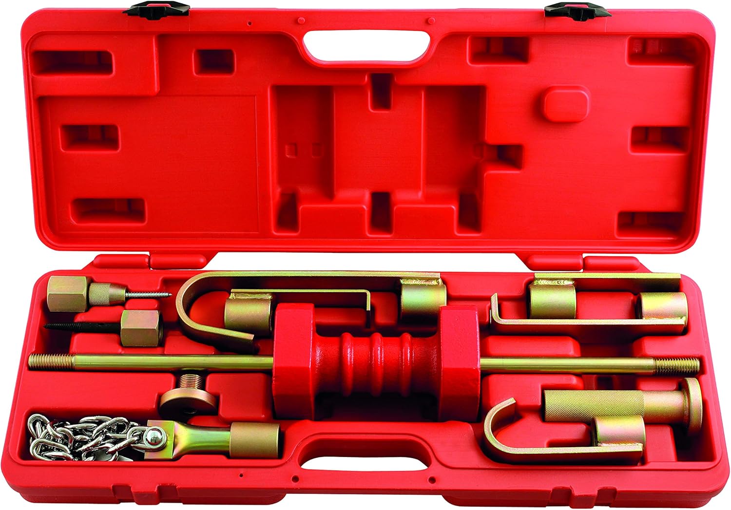 PowerTec 92297 Bodywork Slide Hammer Set 5.4kg, Golden