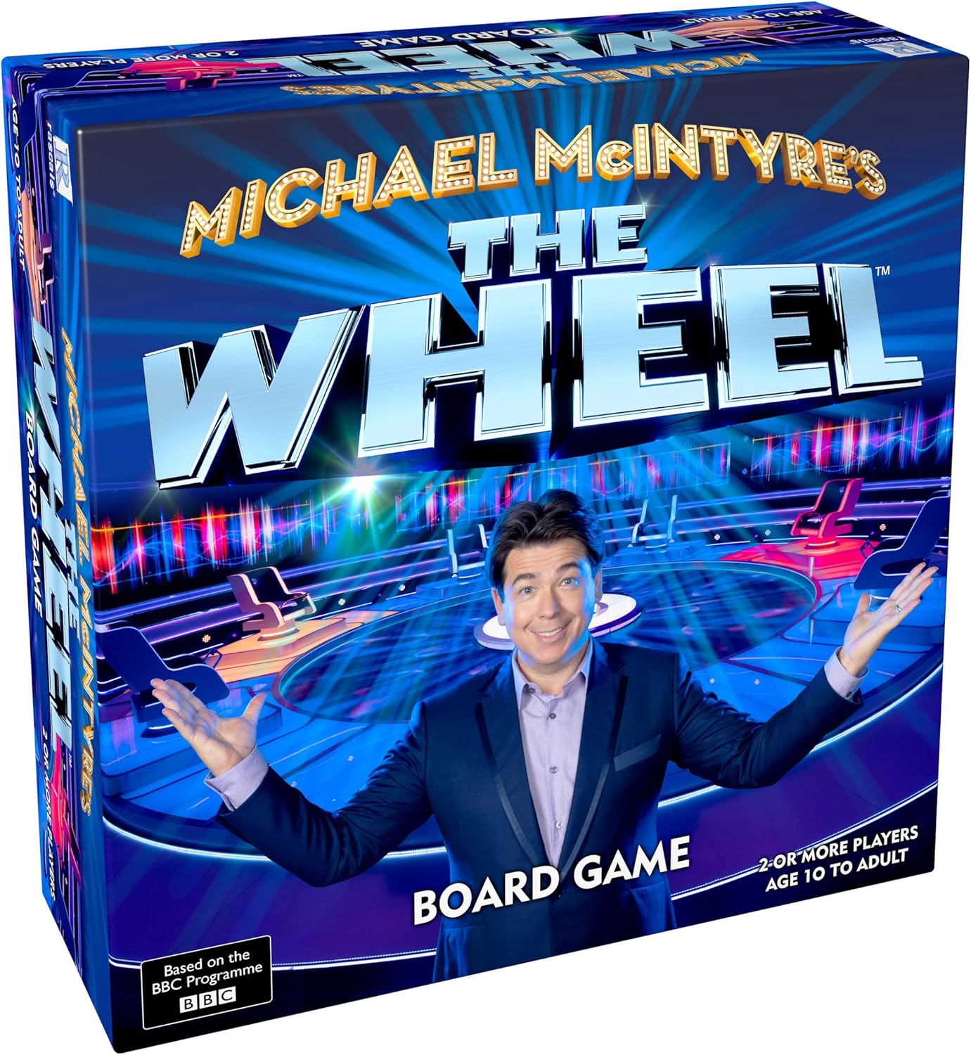 Rascals | Michael McIntyre's The Wheel | Family Party Board Game | Ages 10+ | 2+ Players | 30+ Minutes Playing Time
