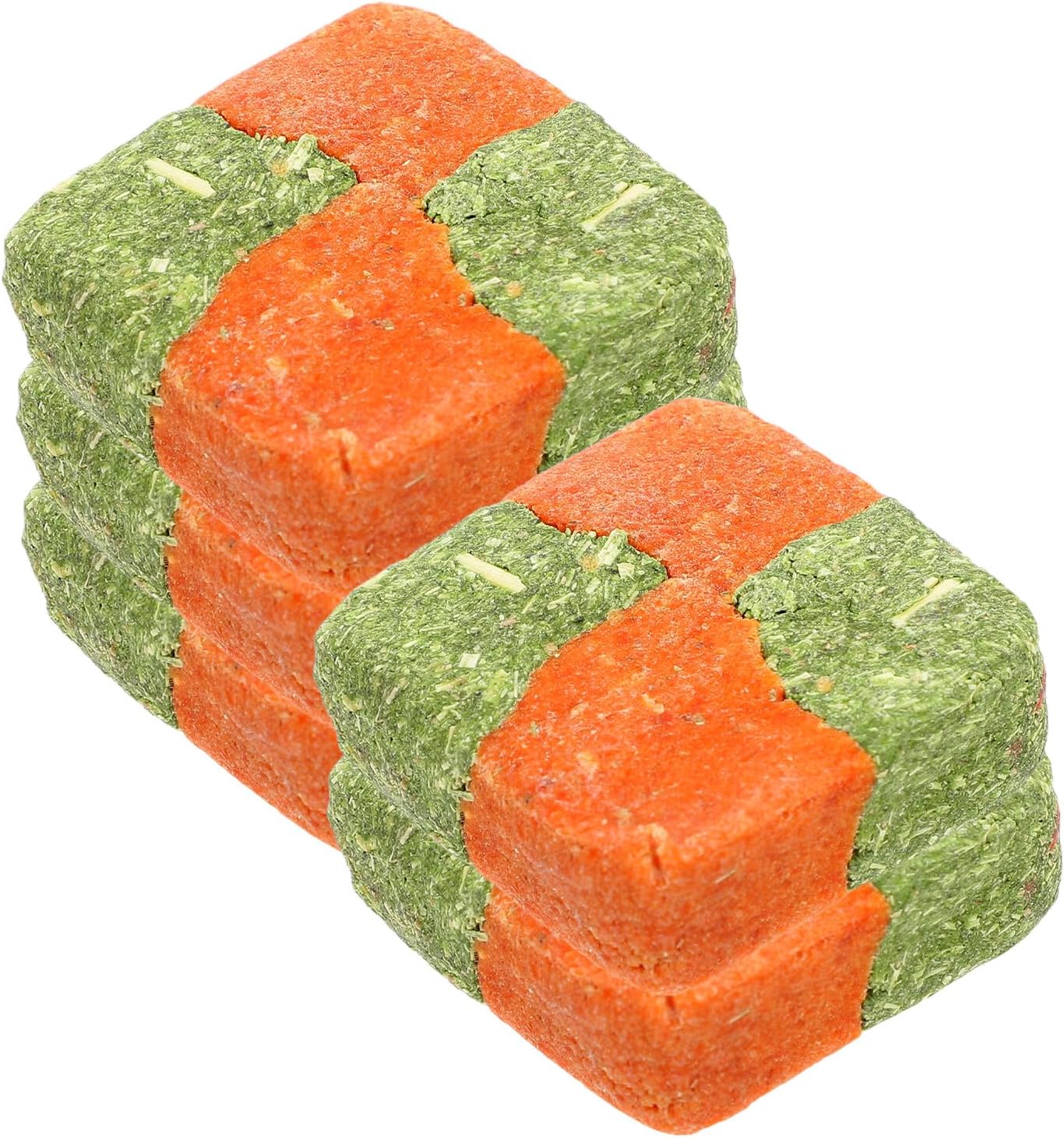 5Pcs Natural Organic Timothy Hay Molar Treats Small Pet Chew Snacks for Rabbits Chinchillas Hamsters Guinea Pigs Gerbils Dental Health Gnawing for Small Animals