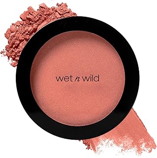 wet n wild Color Icon Blush, Effortless Glow & Seamless Blend infused with Luxuriously Smooth Jojoba Oil, Sheer Finish with a Matte Natural Glow, Cruelty-Free & Vegan - Bed of Roses