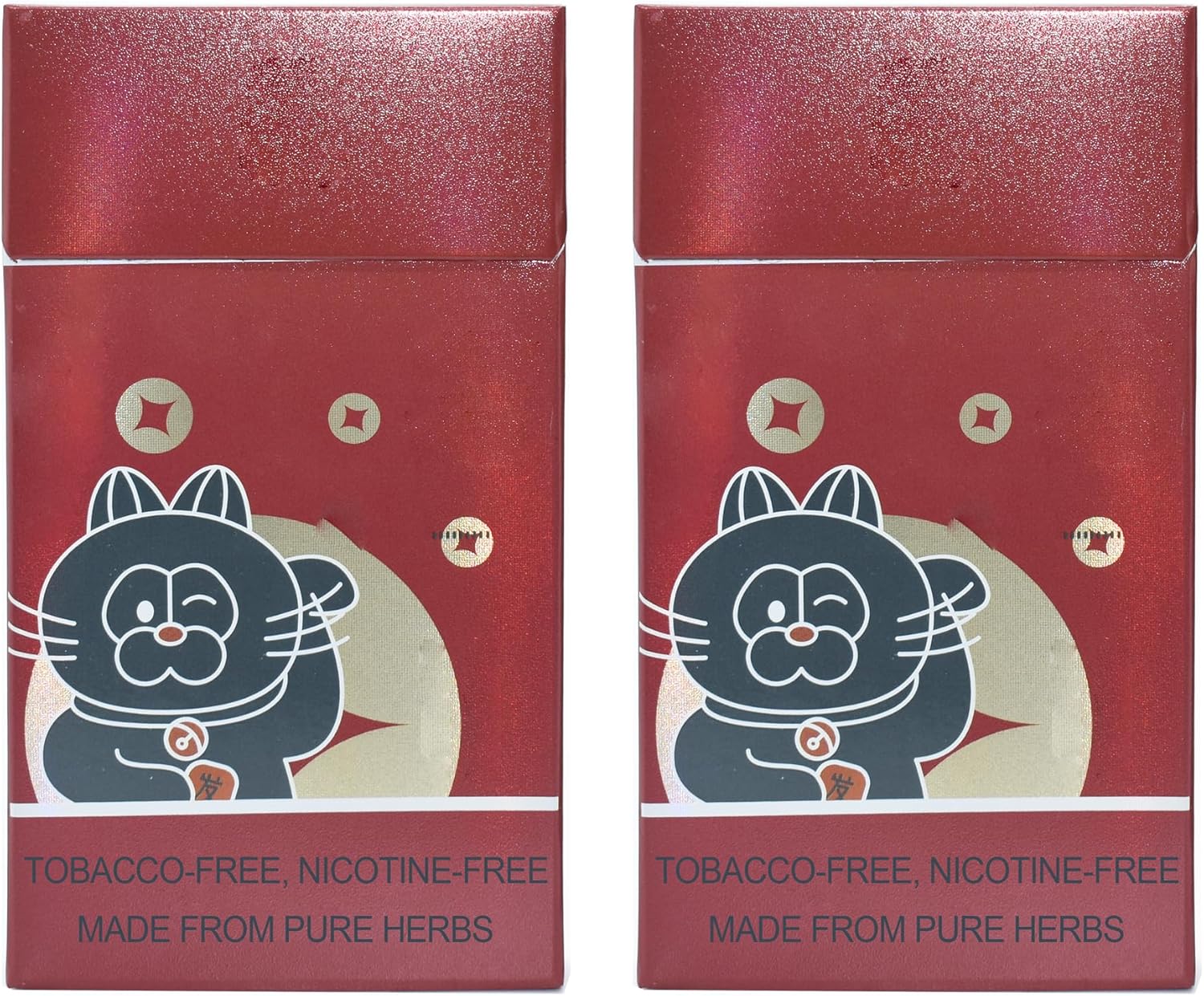 Herbal Sticks, Nicotine Free, Tobacco Free, Help Stop Smoking, Better Effect When Used with Nicotine Patches，Smoking Cessation Products, 2packs-40 Sticks