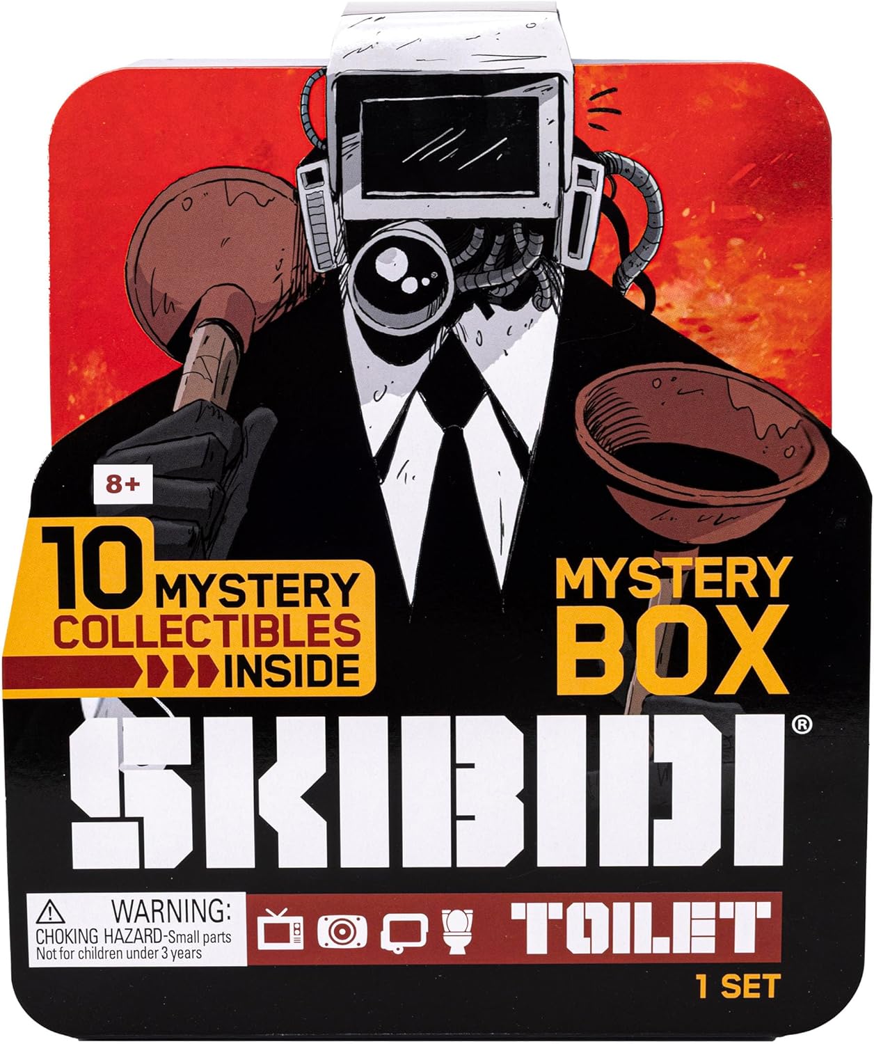 Skibidi Toilet Mystery box With 10 mystery surprises Officially Licensed Skibidi Toilet Merch