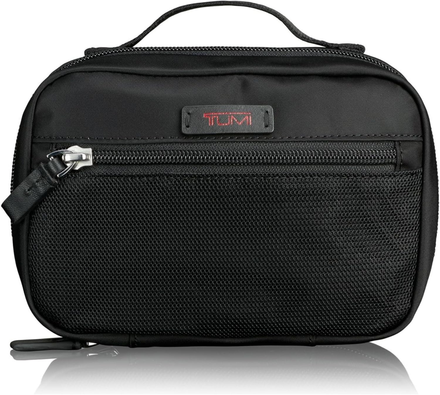 TUMI - Accessory Pouch - Travel Case Organizer for Cords, Electronics, Cosmetics, Hygiene Kit - Nylon Toiletry Bag - Small, Black