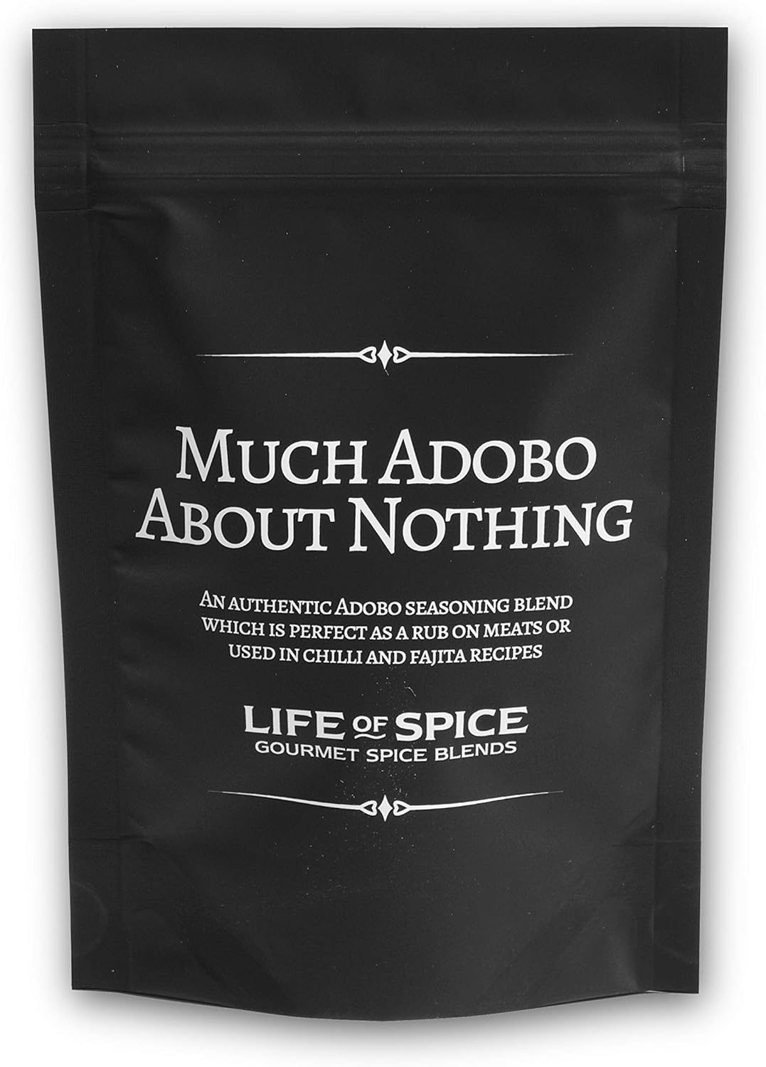 Life of Spice Much Adobo About Nothing Spice | Superb Mexican Seasoning for Meat and Veg | 50g Pack with Recipe Card | Paprika, Chipotle, Cumin and Oregano | Great for Fajitas, Burritos, Enchiladas