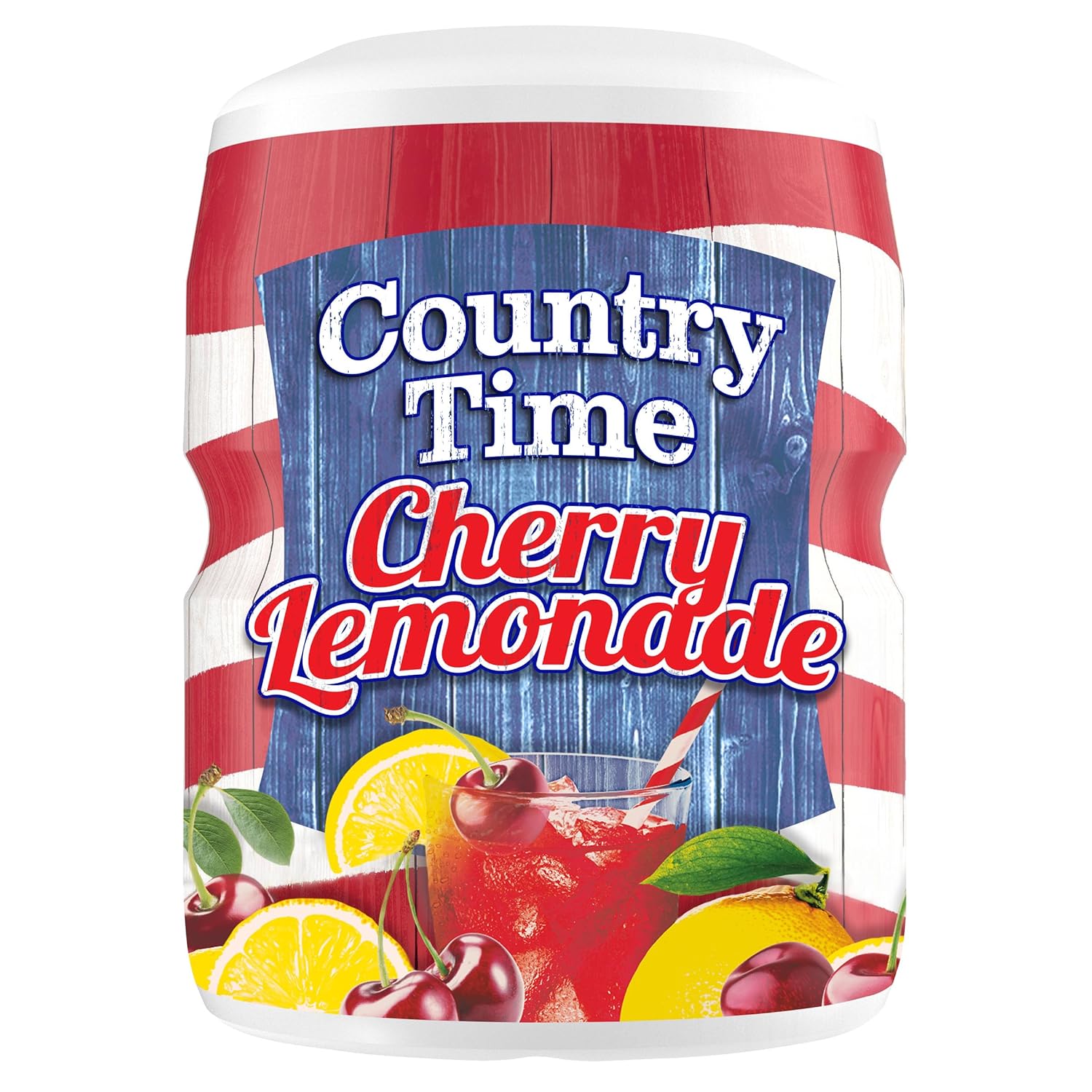 Country Time Cherry Lemonade flavored with other natural flavor Drink Mix, 18.3 oz Canister