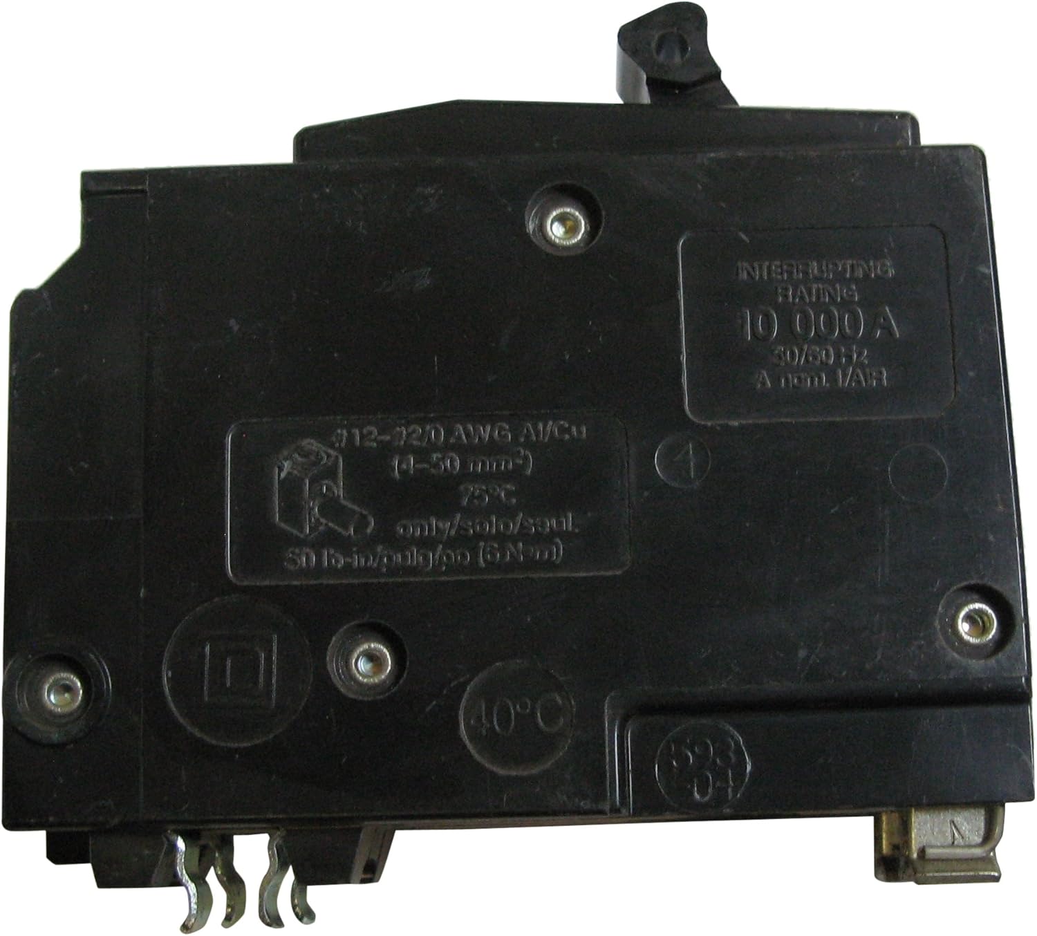 Square D Type QO 2-Pole Molded Case Circuit Breaker 100A QO2100