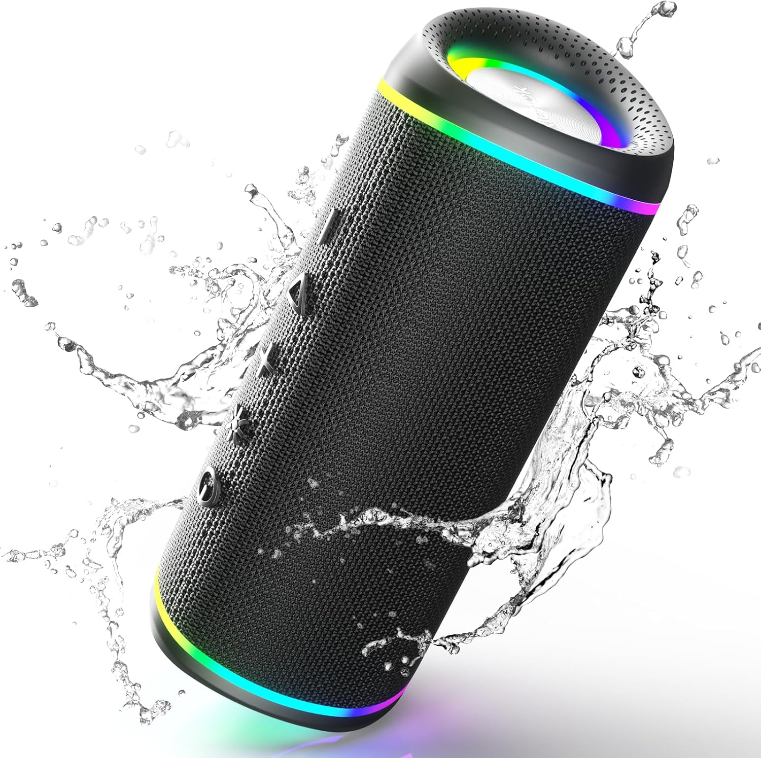 RIENOK Bluetooth Speaker Wireless Portable Waterproof Speaker with 10-Hour Playtime Bluetooth 5.3 TF Card Up to 128G Speakers for Home Garden Party Camping Travel