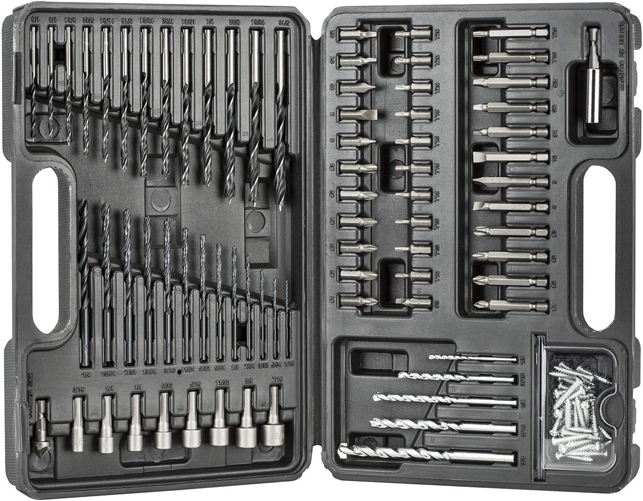 BLACK+DECKER 109 Piece Screwdriver Bit Set/Drill Bit Set (BDA91109)