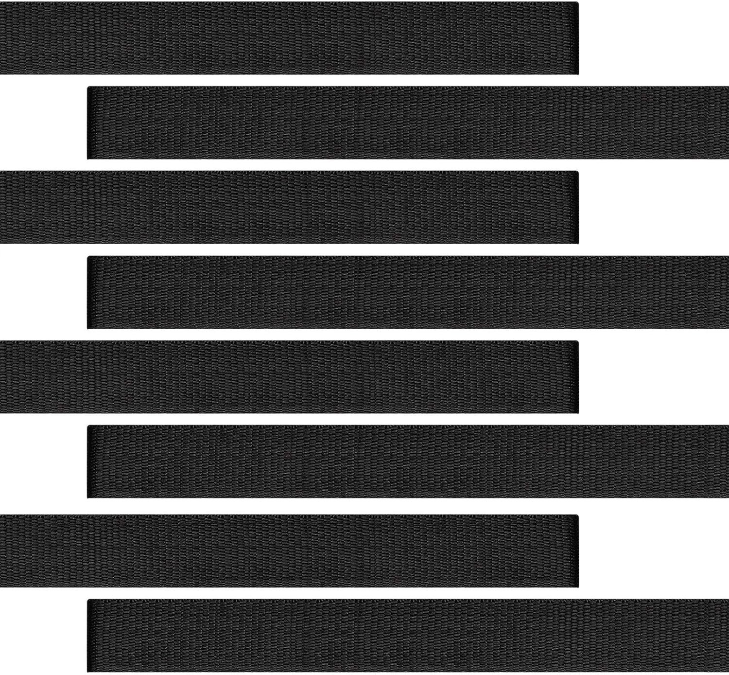 Sumind 8 Pieces Adjustable Hoverboard Replacement Straps Hook and Loop Fastening Hoverboard Cable Hoverboard Replacement Straps for Kart Accessories Self Balance Scooter(19.8 Inches)