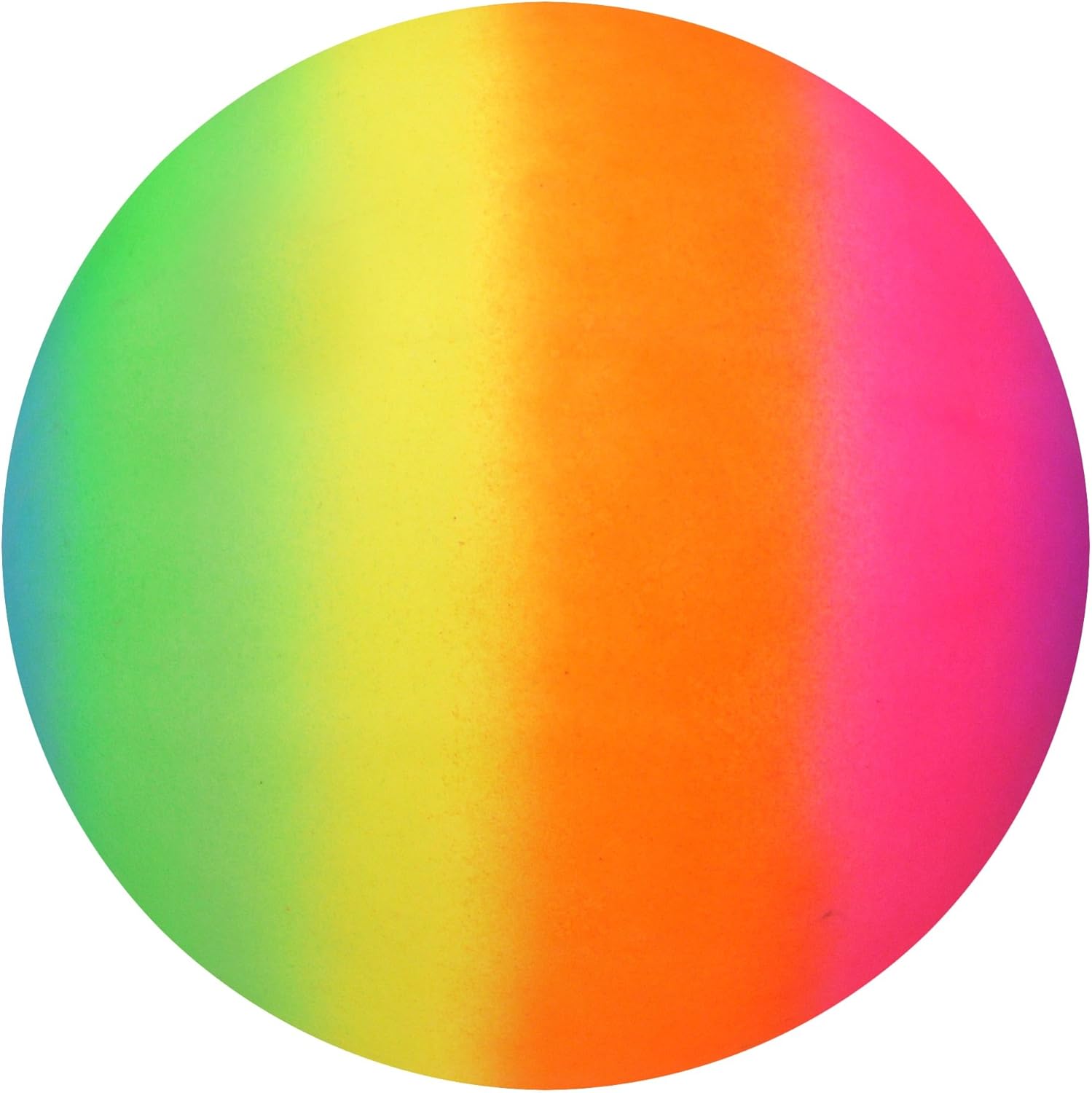 Henbrandt Rainbow Bright PVC Football Ball 20cm Uninflated (Pack of 1)