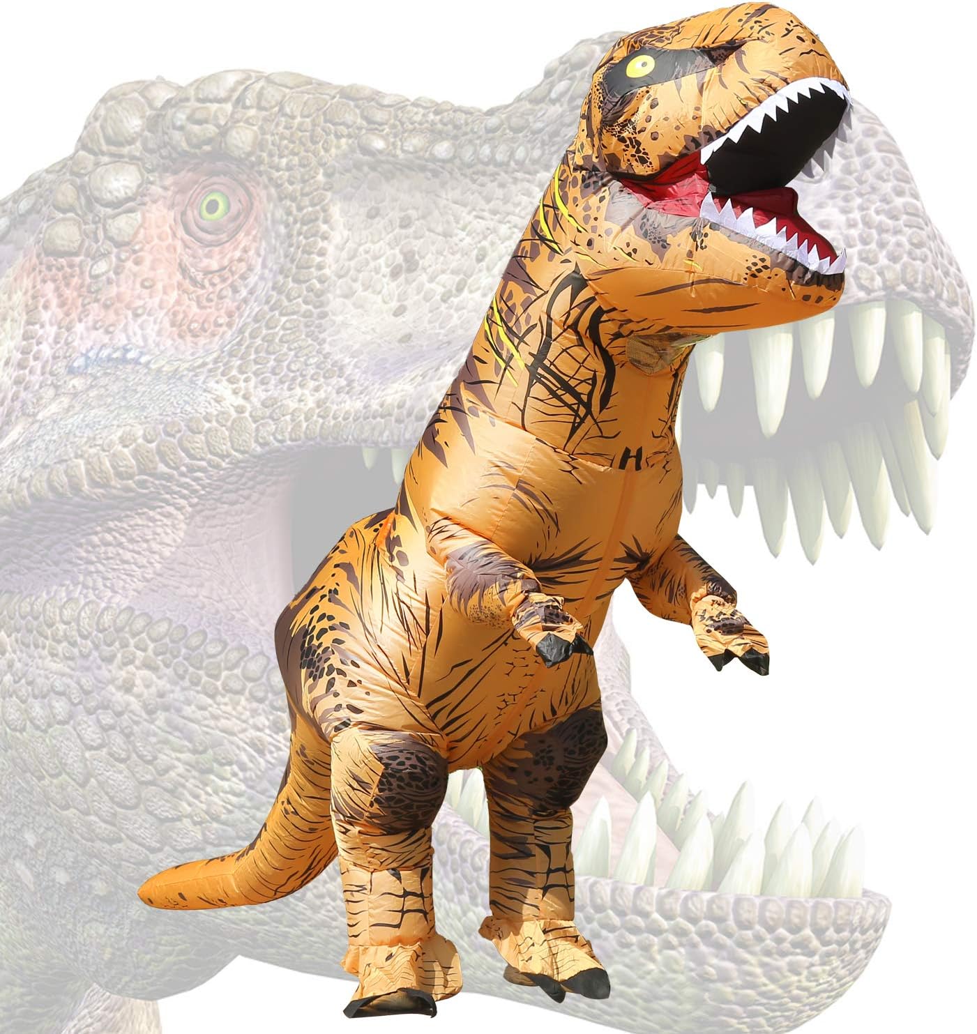 Inflatable Dinosaur Costumes for Adult Dinosaur Halloween T rex Costume for Adults