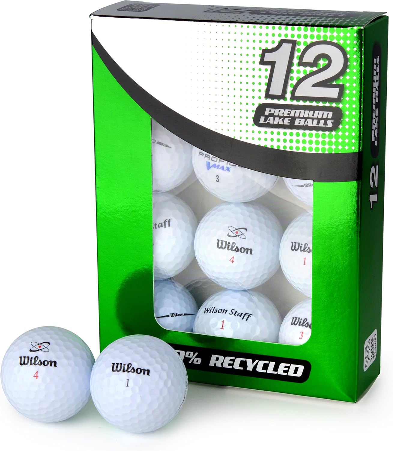 Second Chance Recycled Lake Golf Balls, Used Golf Balls, Grade A for Wilson Golf Balls