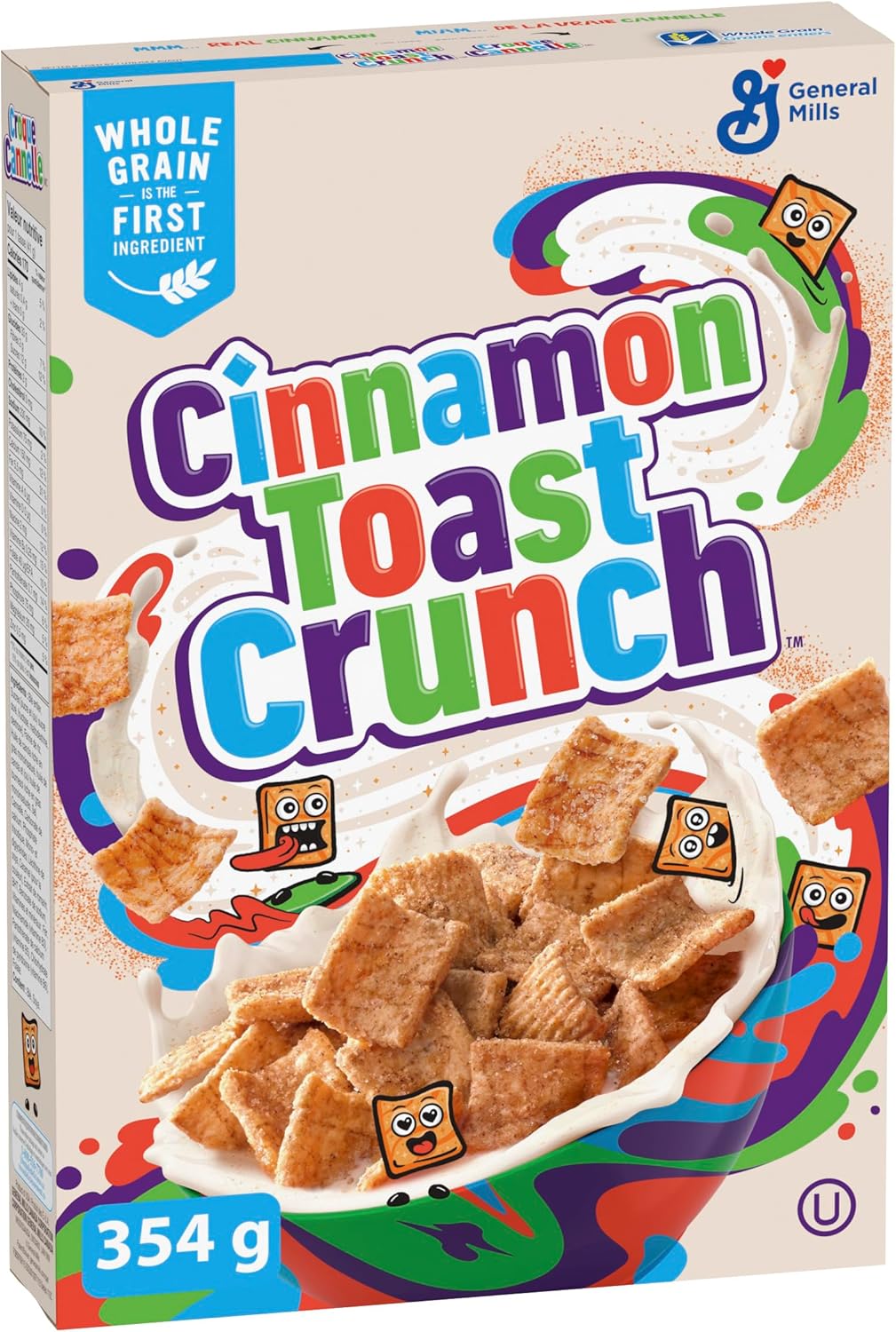 Cinamon Toast Crunch Cereal 354g - General Mills Canada
