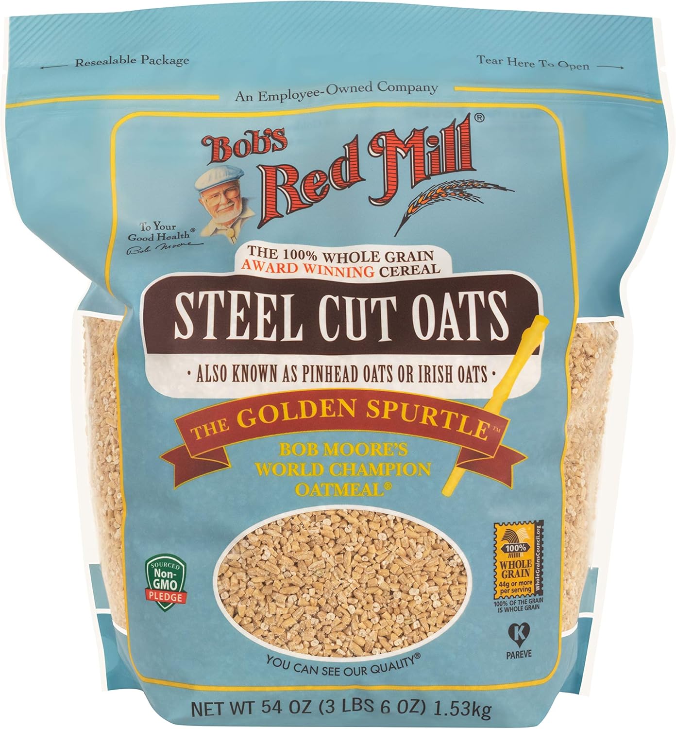 Bob's Red Mill, Steel Cut Oats, 1.53kg