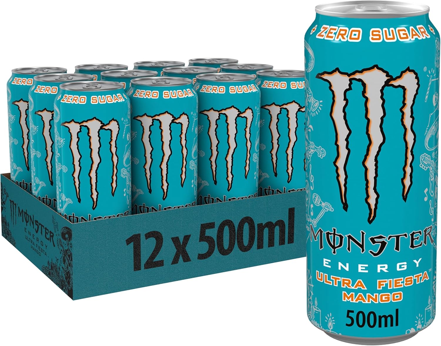 Monster Energy Ultra Fiesta 12 x 500ml Cans