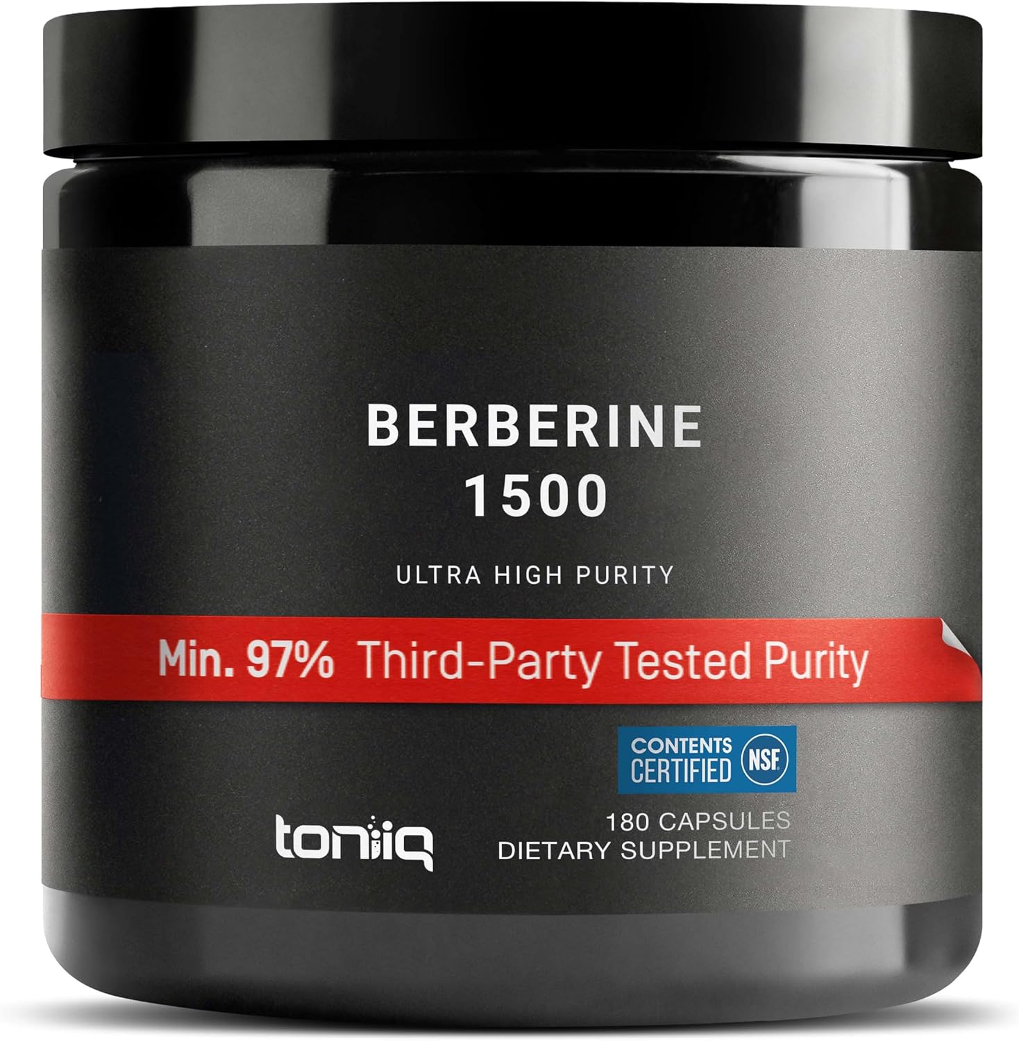 Toniiq NSF Certified Ultra High Strength Berberine HCl from The Himalayas