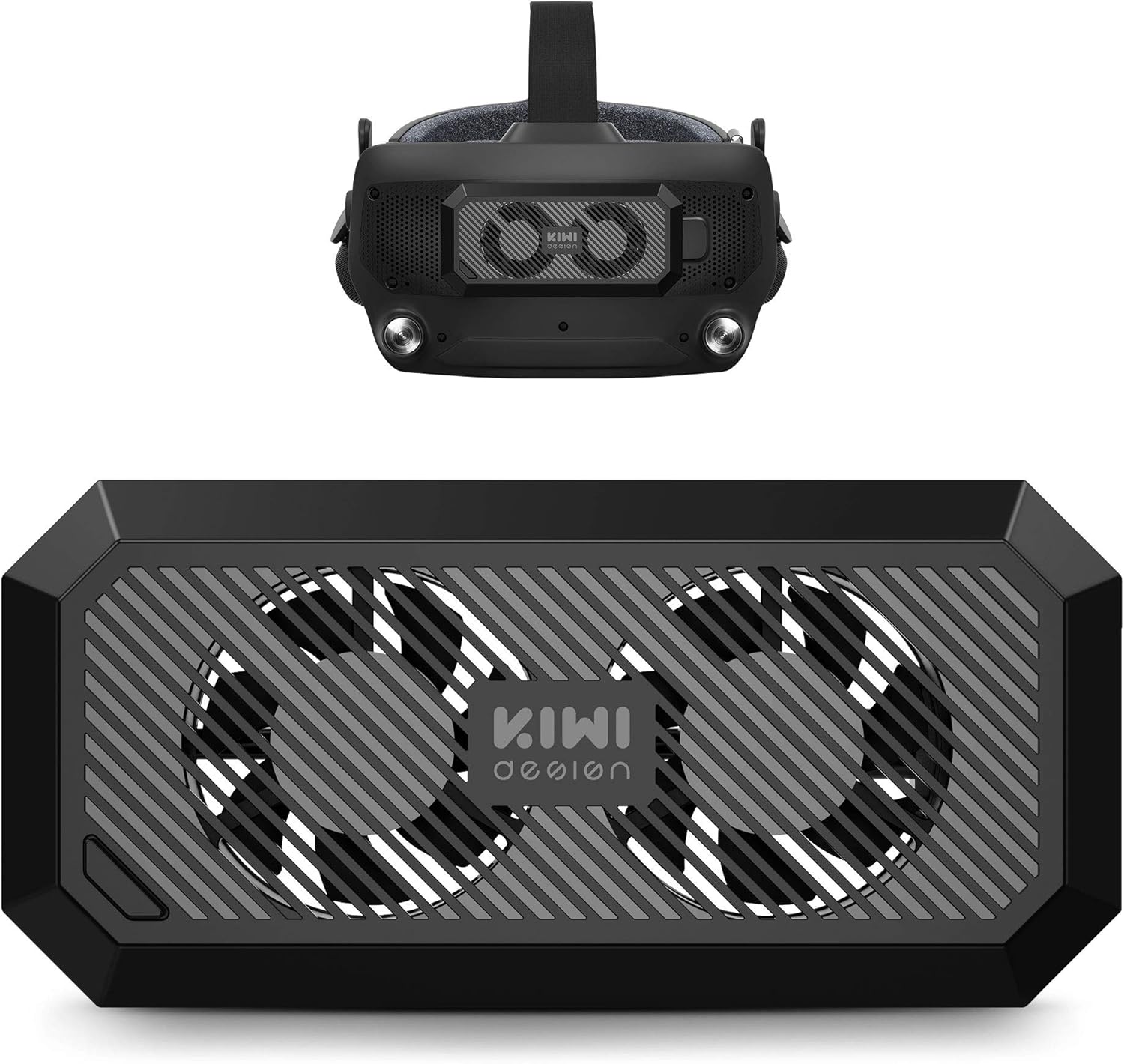 KIWI design USB Radiator Fans Accessories Compatible with Valve Index, Cooling Heat for VR Headset in The VR Game and Extends The Life of Valve Index