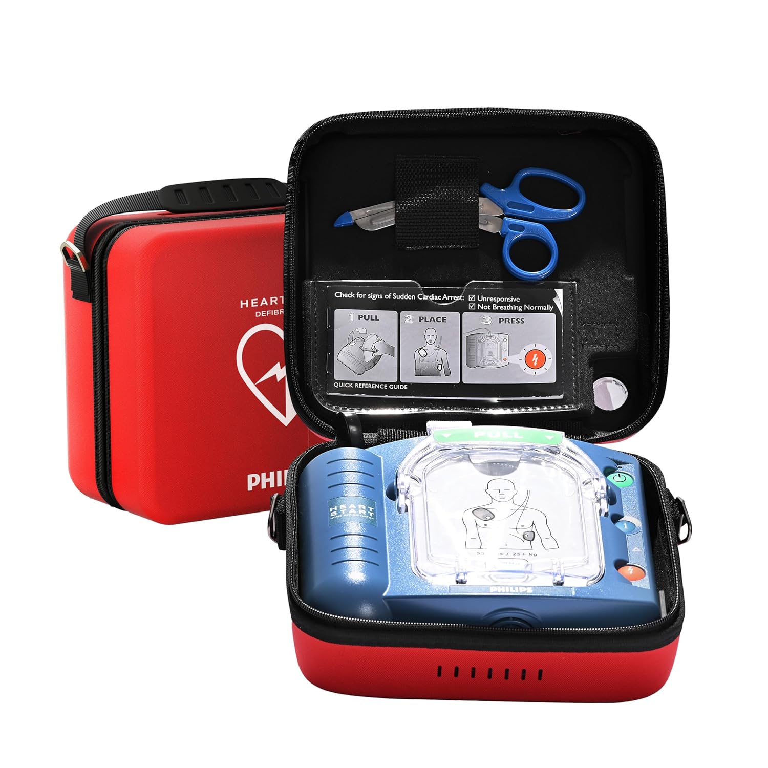 Philips HeartStart OnSite AED Defibrillator, Standard Carry Case, M5066A-C01