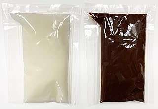 Clown Global Brands Chocolate & Vanilla Icing | 16ct - 2oz Packets per Case | 8ct Vanilla, 8ct Chocolate | Tear Open Built in Spout | Gluten Free | Vegan | Perfect for Decorating Cookies, Cinnamon Buns, & Kids Parties | RSPO Certified