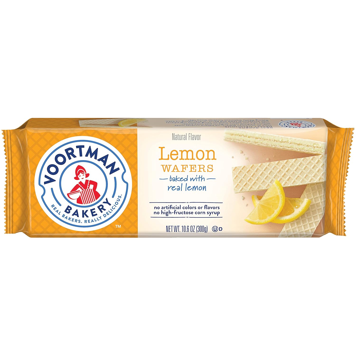 Voortman Bakery Lemon Wafers, 30 Count