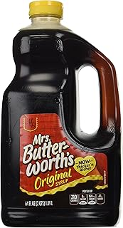 Mrs. Butterworth's original syrup, Thick-n-Rich!,64 fl oz Jug,pack of 2
