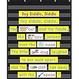 Teacher Created Resources Black 10 Pocket Chart (20744)
