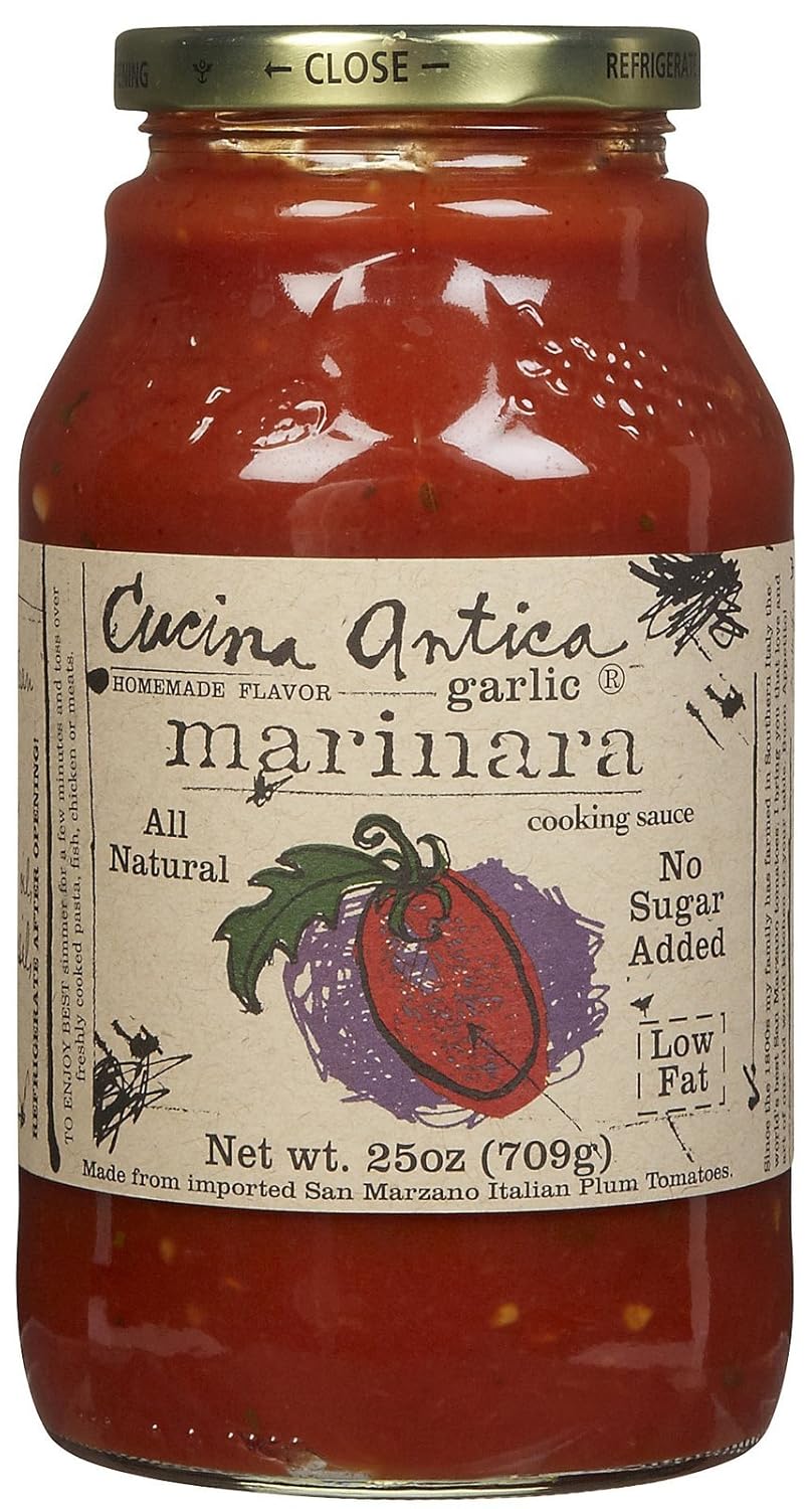 Cucina Antica Garlic Marinara Sauce, 25 oz