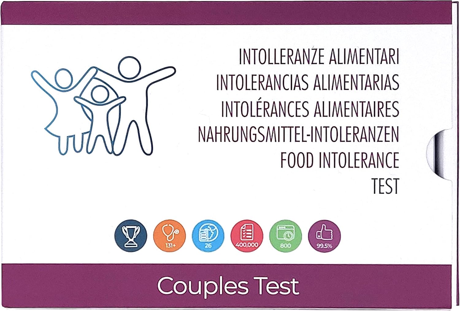 Food Sensitivity Test kit, 975+ Items Tested, Dietary, Pollen and Gluten Intolerance from Healthy Stuff Online for Kids and Adults, Easy to Use Food Intolerance Test kit