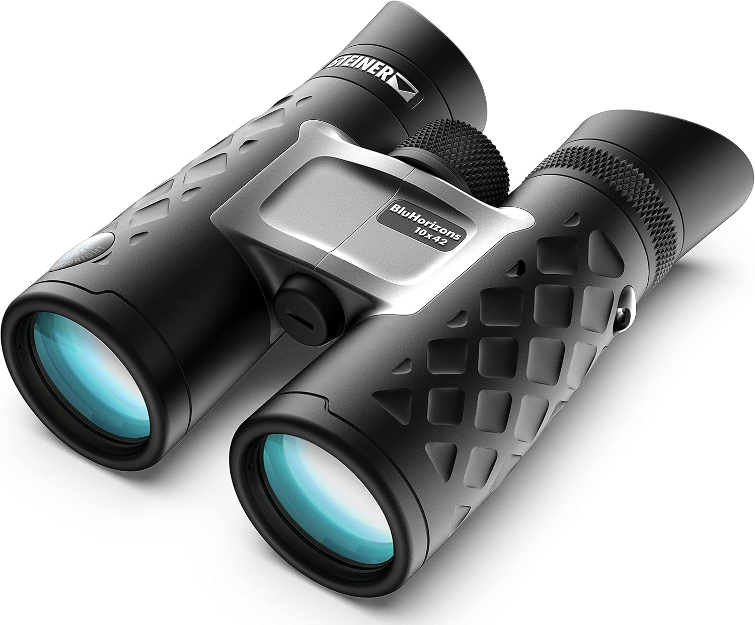 Steiner BluHorizons Binoculars - Unique Lens Technology, Eye Protection, Compact, Lightweight - Ideal for Outdoor Activities and Sporting Events