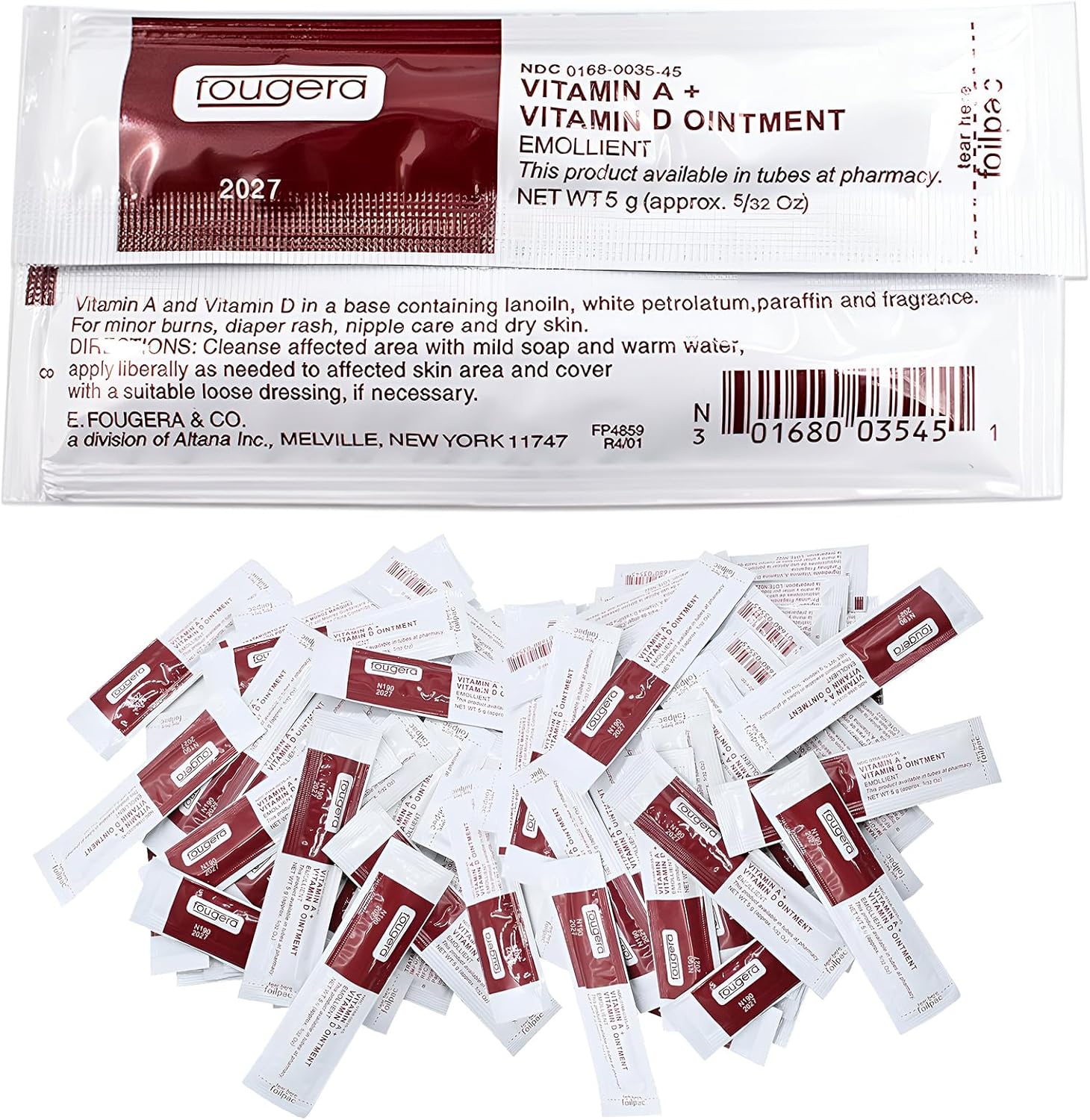 100pcs Tattoo Scar Repair Skin Gel, Microblading Aftercare Ointment with Vitamin A D, Anti-Inflammatory Anti Scar Tattoo Healing Cream, Recovery Cream for Permanent Makeup, Art Tattoos Supplies(White)