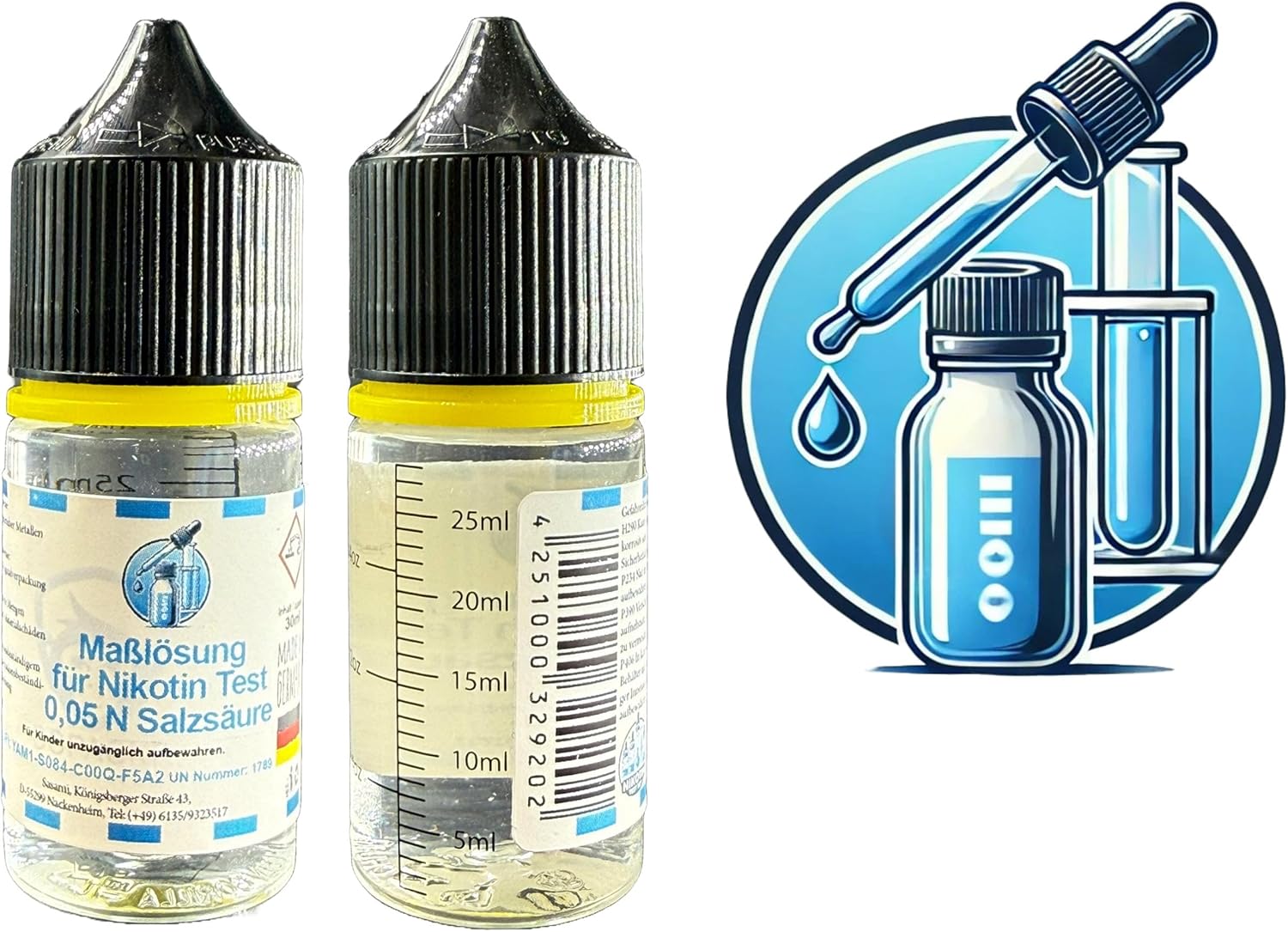 Solution for Nicotine Test 30 ml