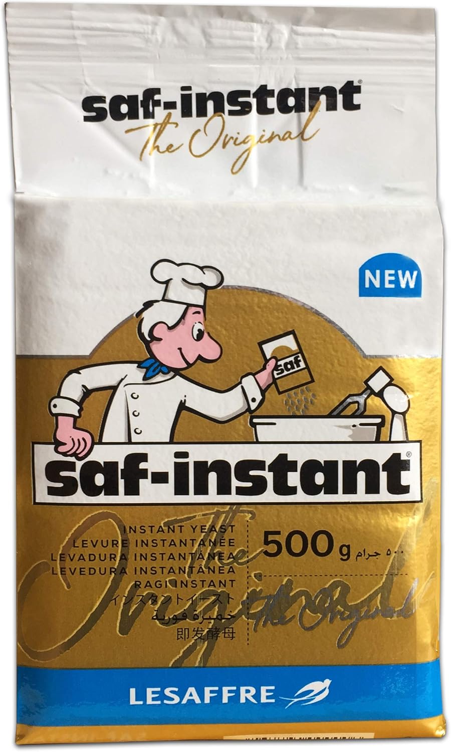 Lesaffre Saf-Instant Gold The Original Osmotolerant Yeast 500g
