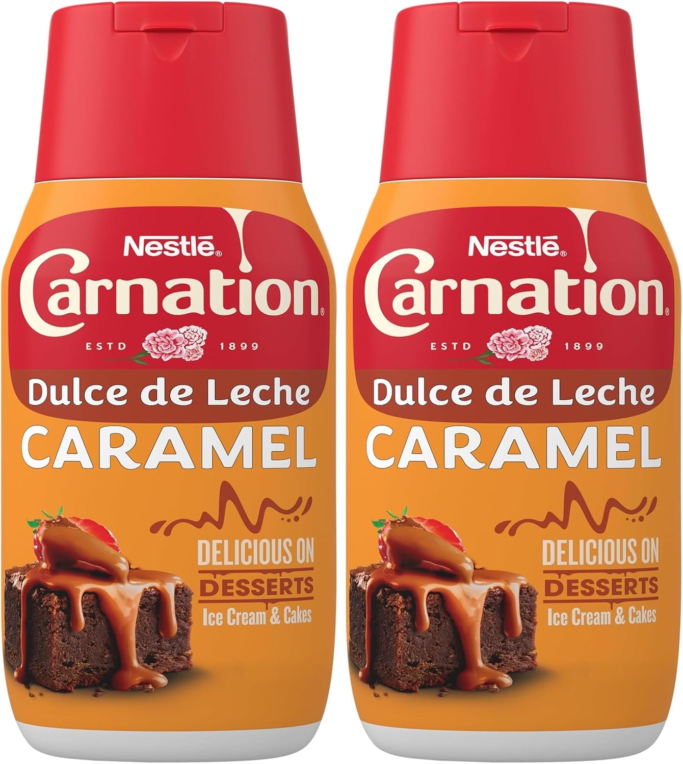 Carnation Dulce De Leche Caramel Sauce, 450g (Pack of 2)