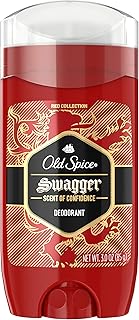 Old Spice Aluminum Free Deodorant for Men Swagger Lime & Cedarwood Scent Red Collection 3 Oz (Pack of 3)